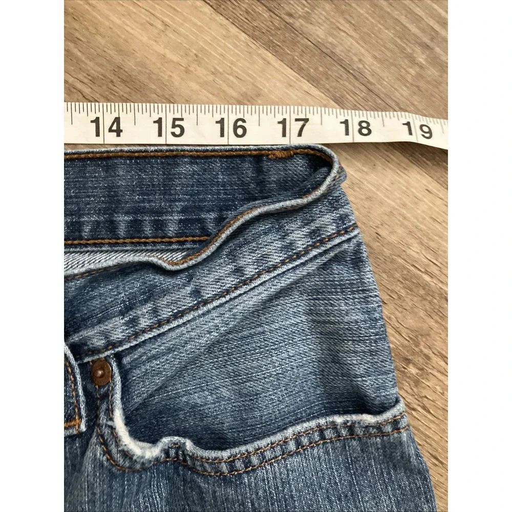Lucky Brand Dungarees Mens Classic Fit Regular Jeans 36/29 Blue Raw Gem Cut Read